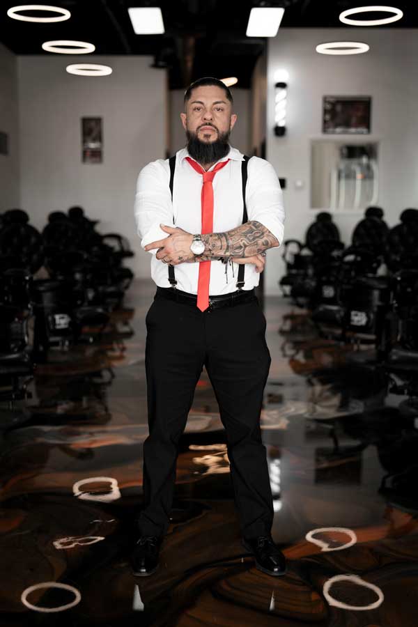 Tiger the Barber at Tiger Barbershop Las Vegas
